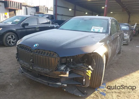 2020 BMW 750I xDrive from USA, damaged, VIN WBA7U2C01LBX84821